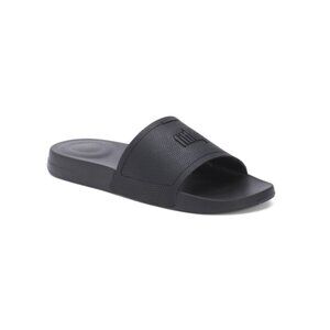 FITFLOP All Black Iqushion Slides